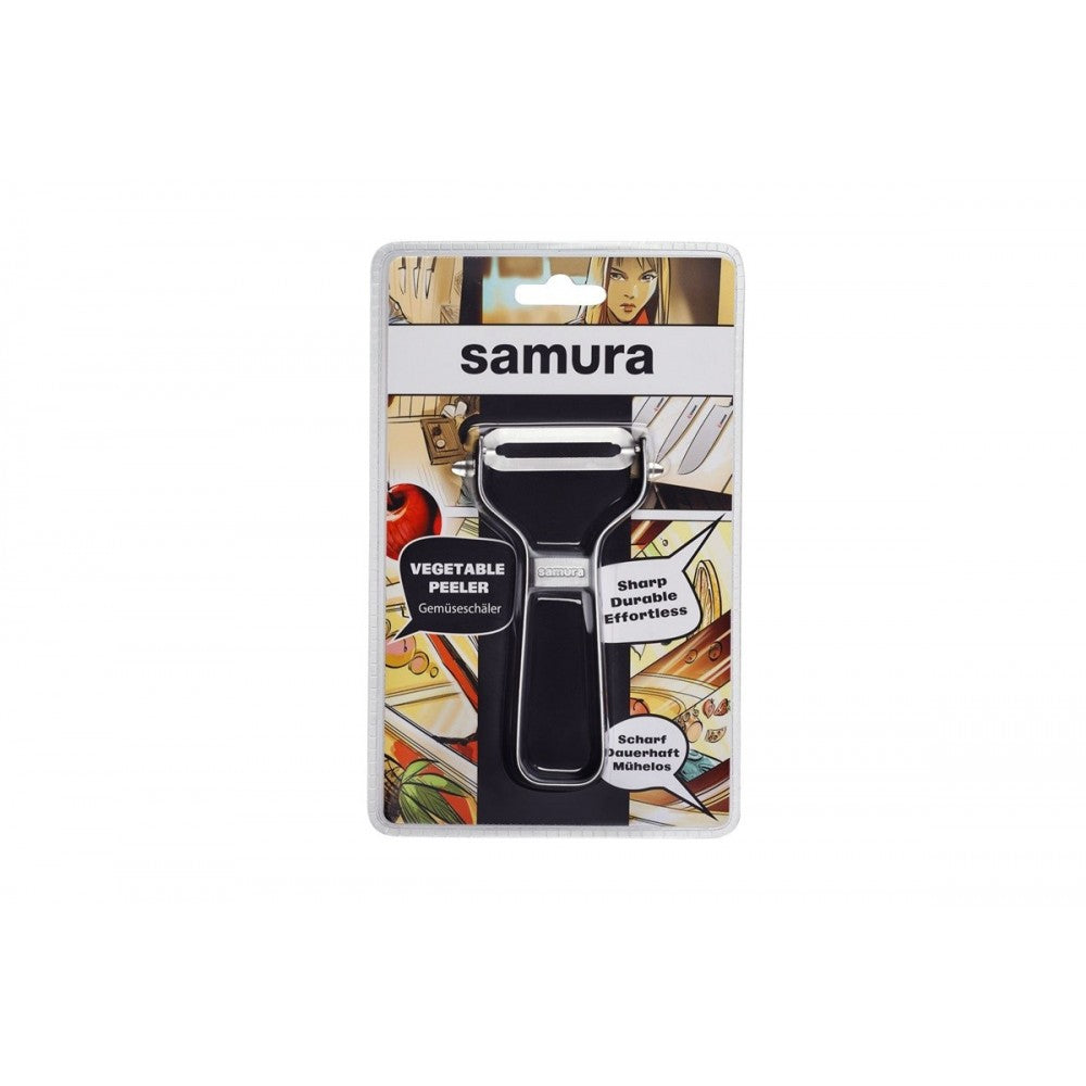 Curatator legume Samura, inox, 12 x 7 cm