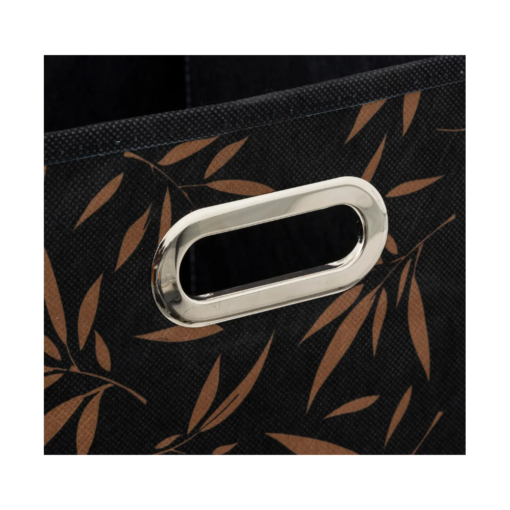 Cutie depozitare Casual, negru, 31 x 31 cm