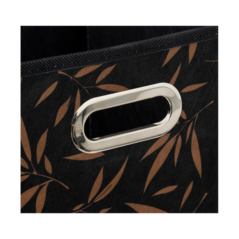 Cutie depozitare Casual, negru, 31 x 31 cm