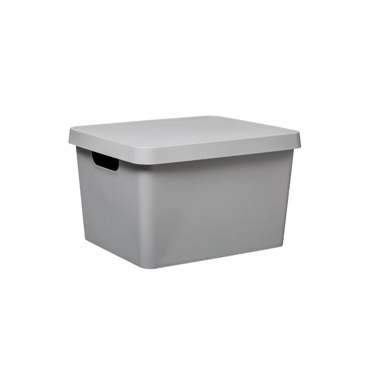 Cutie cu capac Boty, plastic, 17 l