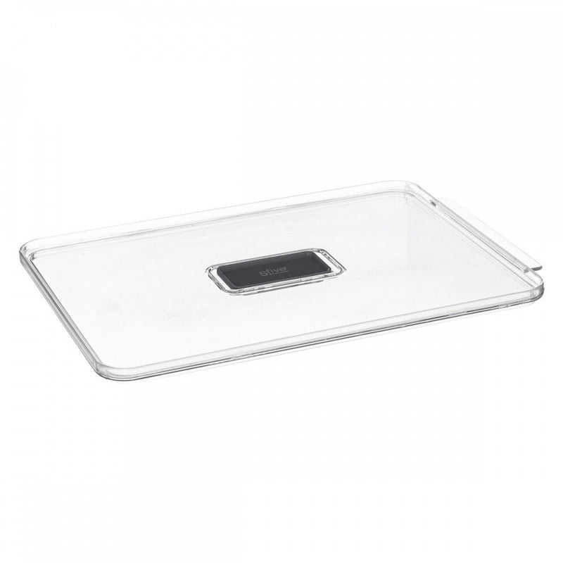 Cutie organizare Frigider Tiny, acril, cu capac, 32.5 x 12 x 22.5 cm