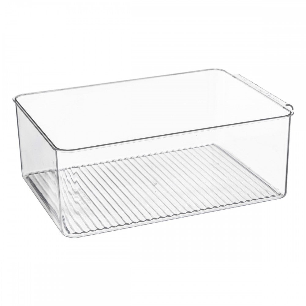 Cutie organizare Frigider Tiny, acril, cu capac, 32.5 x 12 x 22.5 cm