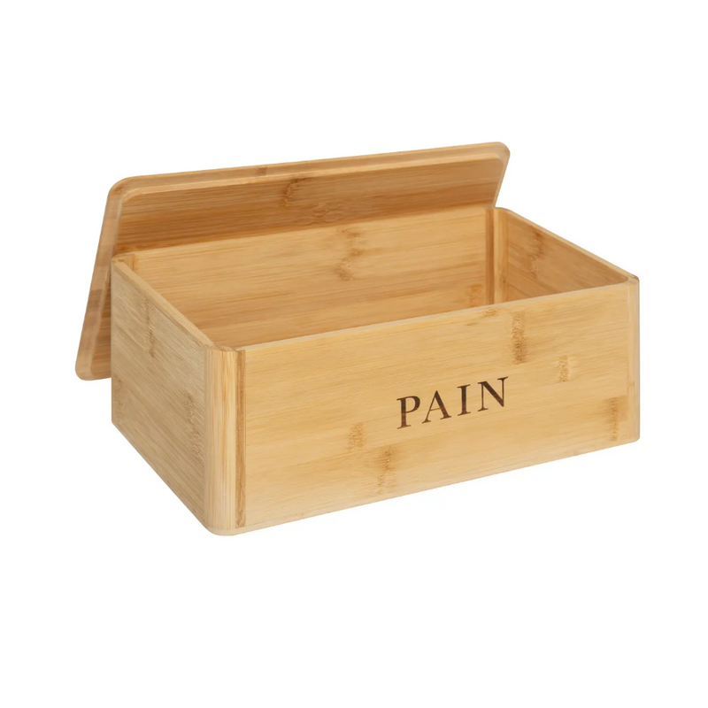 Cutie paine Mircery, bambus, 33 x 20 x 12.7 cm
