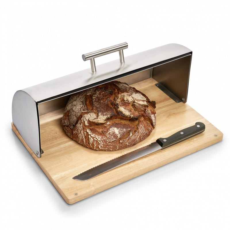 Cutie pentru paine inox, 39 x 28 x 16 cm