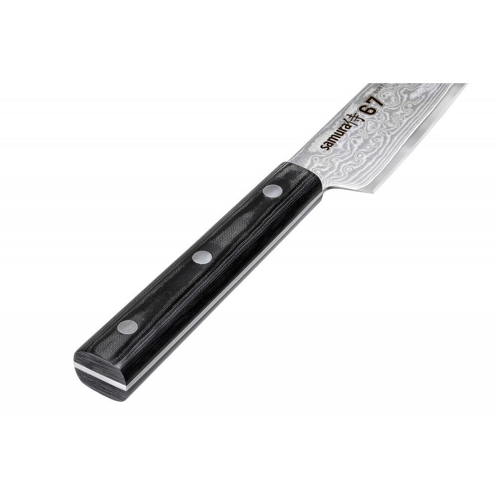 Cutit feliat, Samura Damascus 67, Otel carbon, 19.5 cm