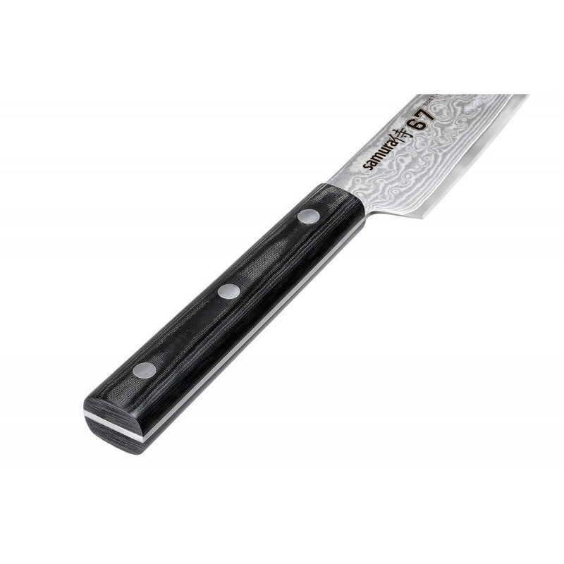 Cutit feliat, Samura Damascus 67, Otel carbon, 19.5 cm