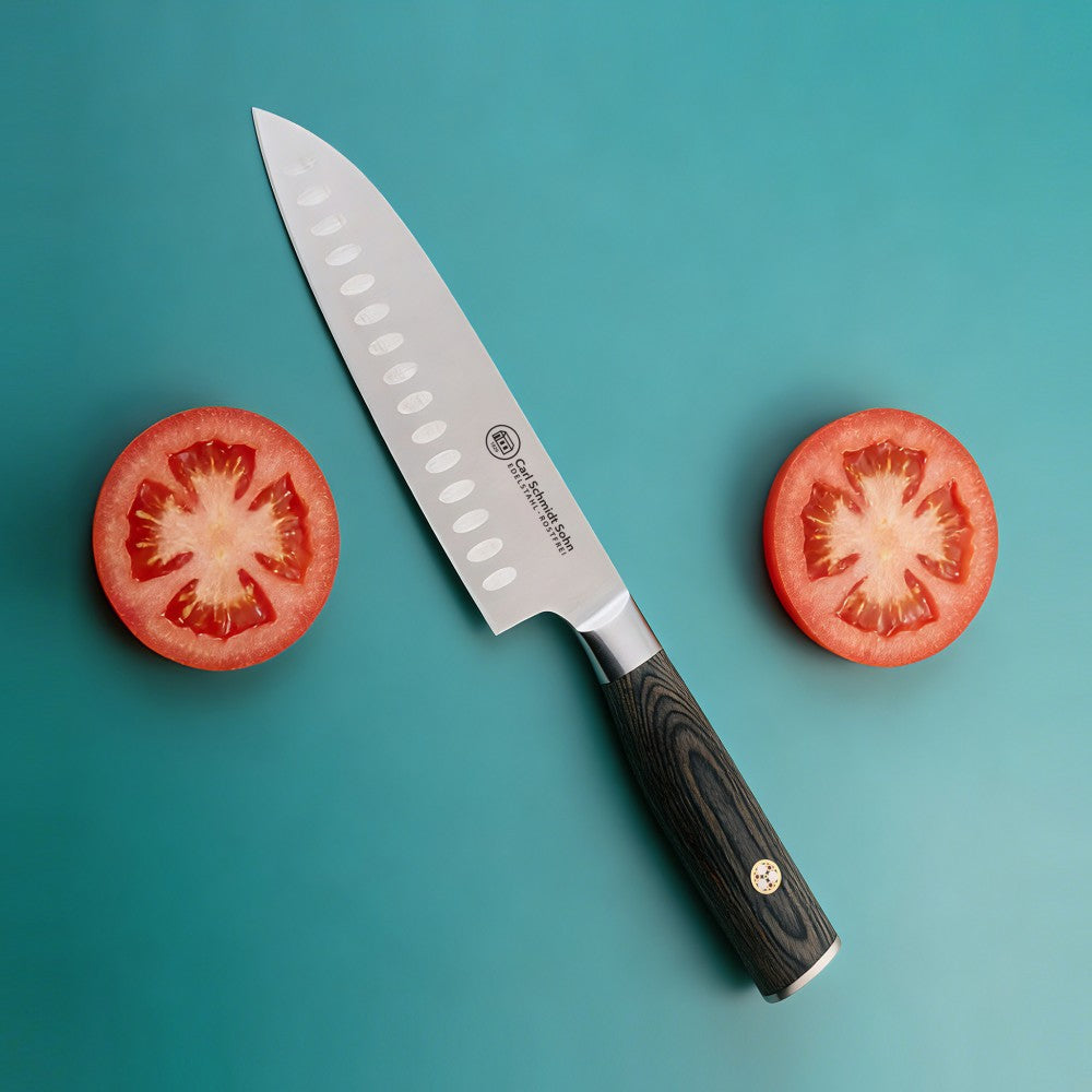 Cutit Santoku Apex, otel german, lama 18 cm