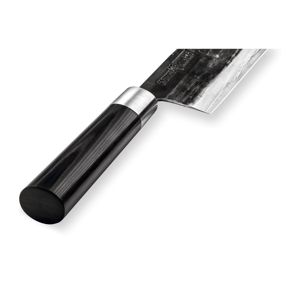 Cutit Nakiri Samura Super 5, otel japonez AUS 10, HRC 60, 17 cm
