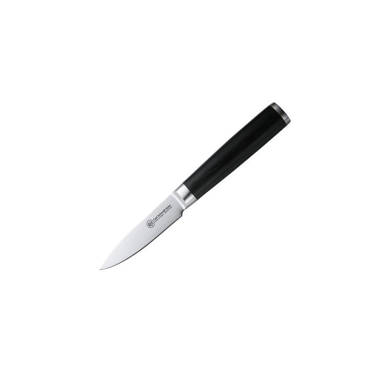Cutit pentru legume Konstanz, otel damasc 67 straturi, duritate HRC 62, lama 9 cm