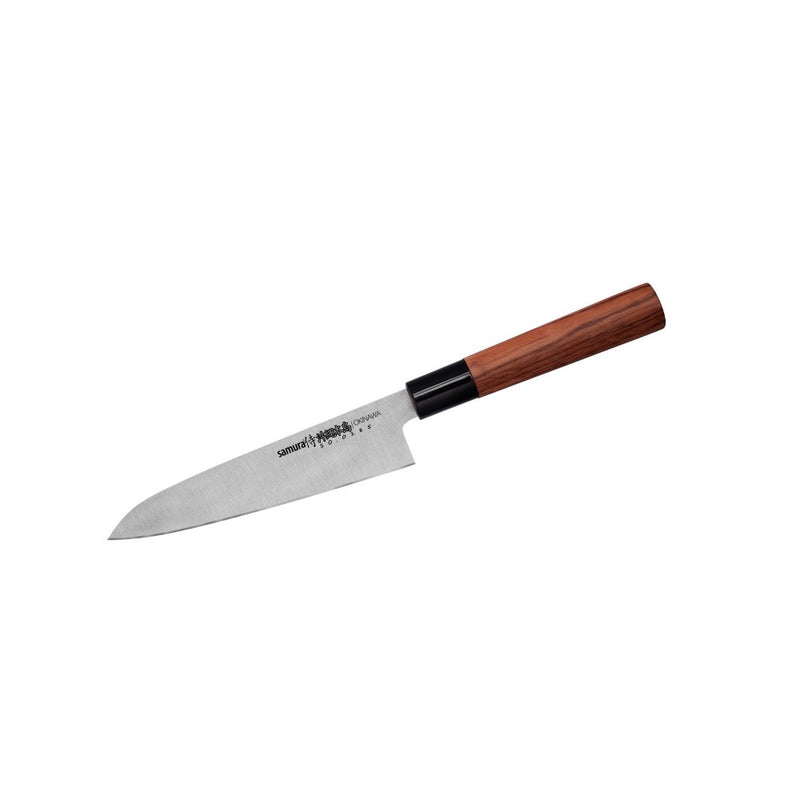 Cutit Samura Okinawa Gyuto, otel japonez, HRC 59, 17 cm