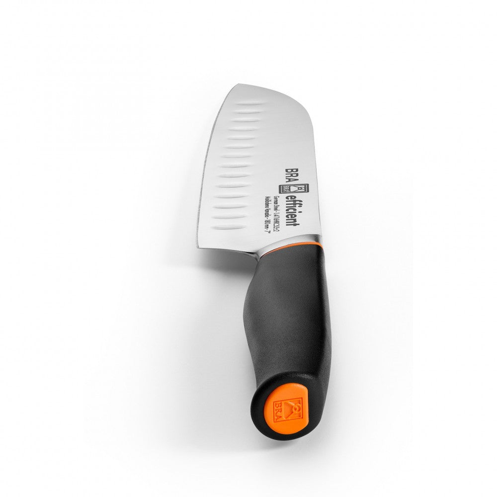 Cutit Santoku BRA Eficient, otel german, HRC 55, lama 18 cm