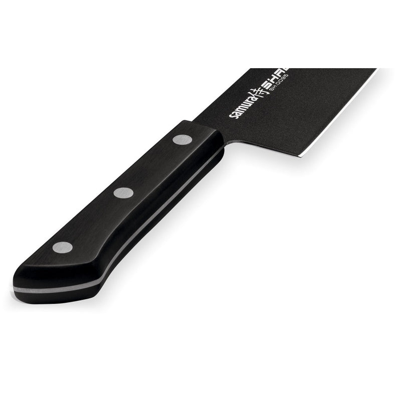 Cutit santoku, Samura Shadow, HRC 59, otel japonez lama 17,5 cm