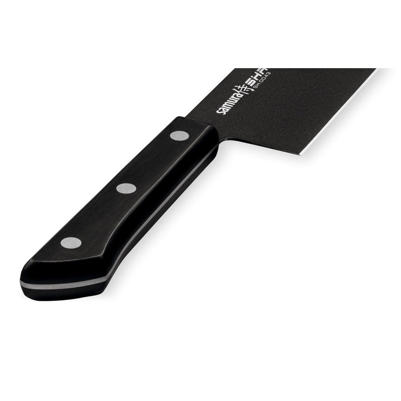 Cutit nakiri, Samura Shadow, HRC 58, otel japonez lama 17 cm