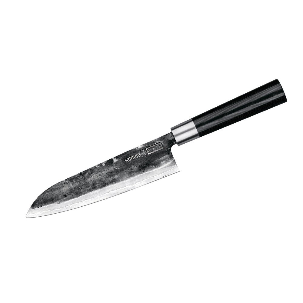 Cutit santoku Samura Super 5, otel japonez AUS 10, HRC 60, 18 cm