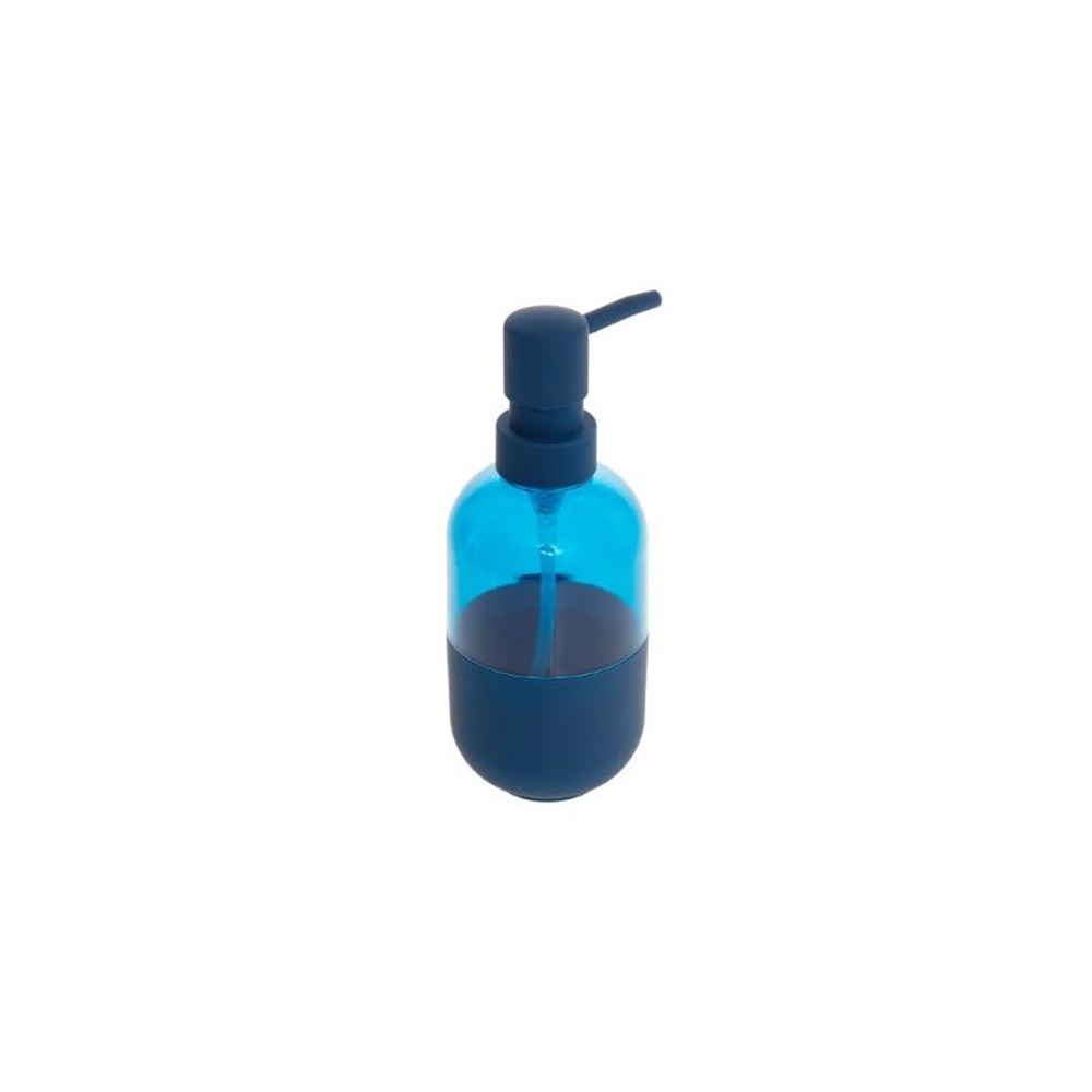 Dozator sapun Twin Navy, plastic, 6,5x19 cm