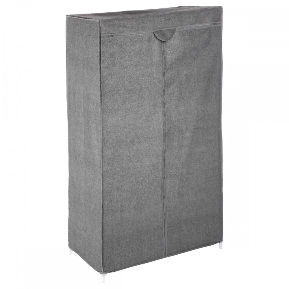 Dulap 5five Dark Grey, textil, 86x45x154 cm