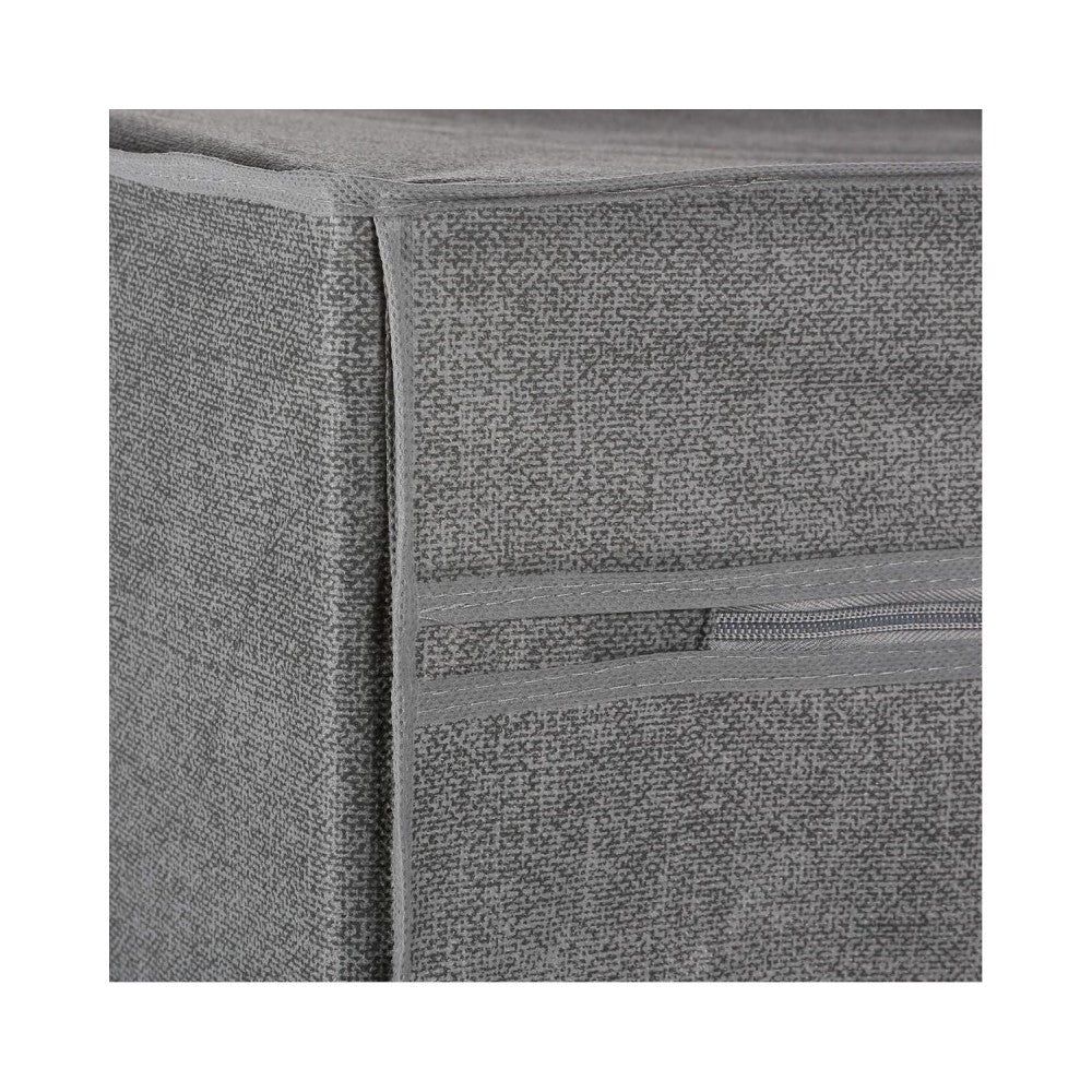 Dulap 5five Dark Grey, textil, 86x45x154 cm