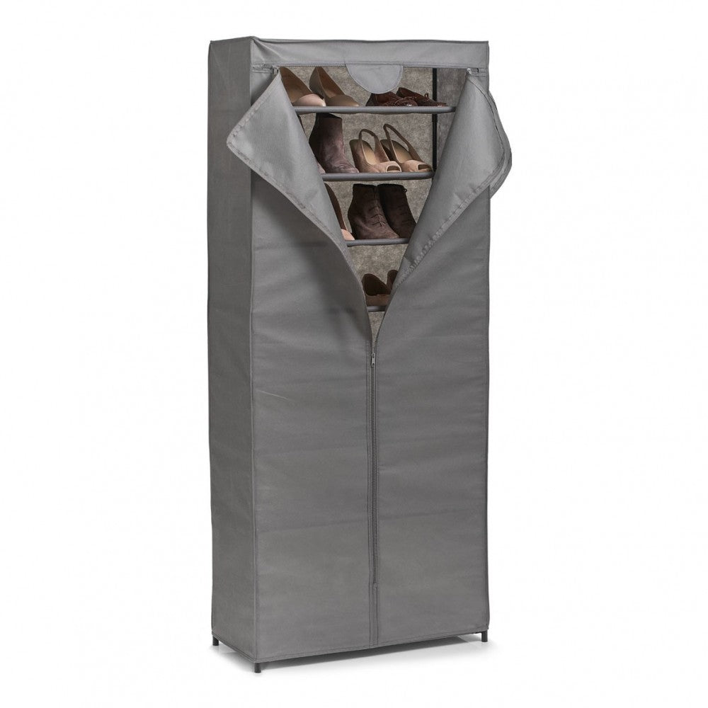 Dulap textil pentru pantofi Zeller, 66 x 30 x 156 cm
