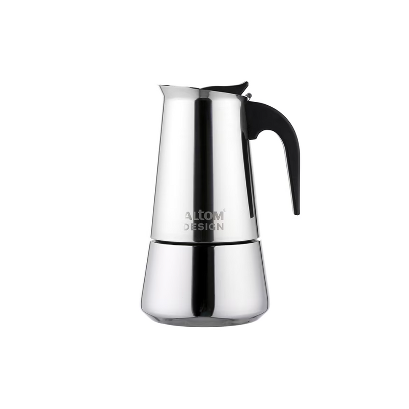 Espressor aragaz Arlo, inox, 9 portii, 450 ml