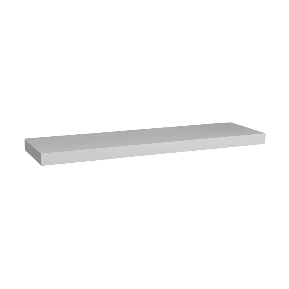 Etajera fixa perete, furnir, White, 80 x 23 x 3.8 cm