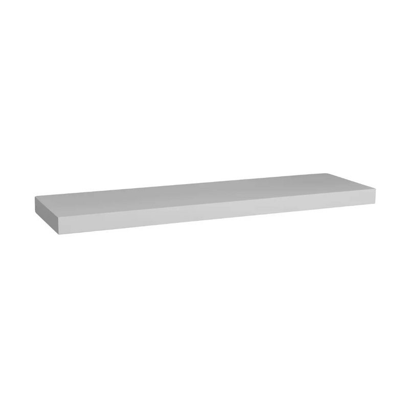 Etajera fixa perete, furnir, White, 80 x 23 x 3.8 cm