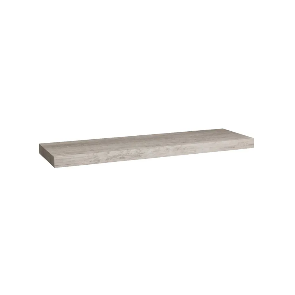 Etajera fixa perete Oak, furnir, 80 x 23 x 3.8 cm