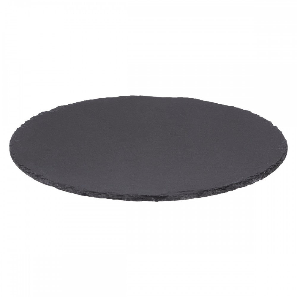 Platou servire Ardezie, rotund, 32 cm