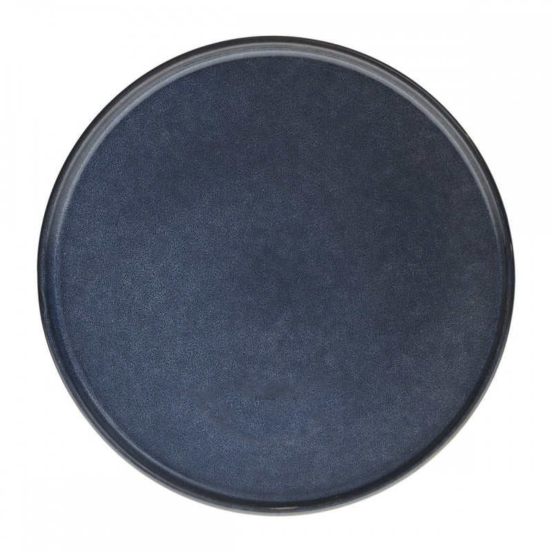 Farfurie Blue Inc, ceramica glazurata, 27 cm