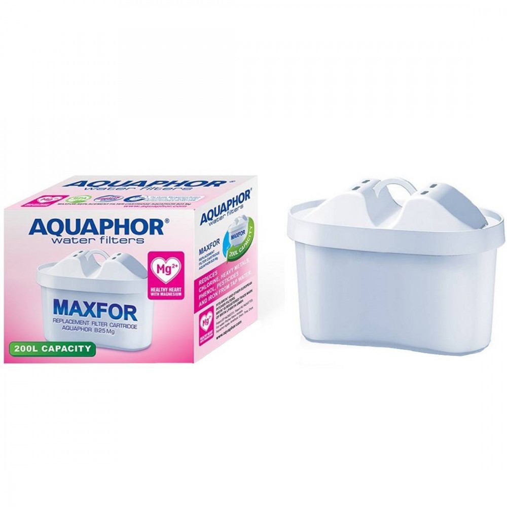 Set 3 filtre Aquaphor Maxfor+ cu magneziu, 200 l