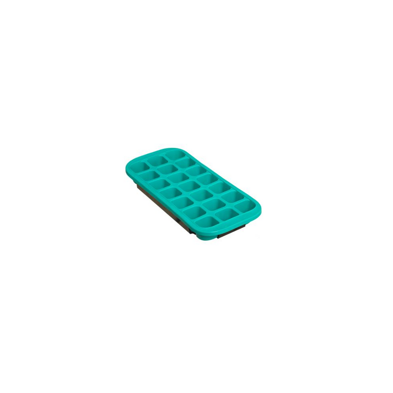 Forma 21 cuburi de gheata 5FIVE, silicon, albastru, 18.5x13.5x3 cm