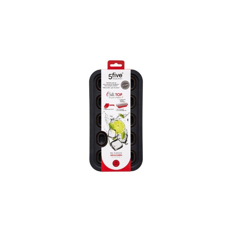 Forma Gheata Black SG, silicon, 28x14.5x3.7 cm