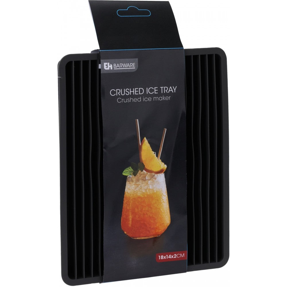 Forma gheata Excellent Crush, negru, silicon, 18 x 14 x 2 cm