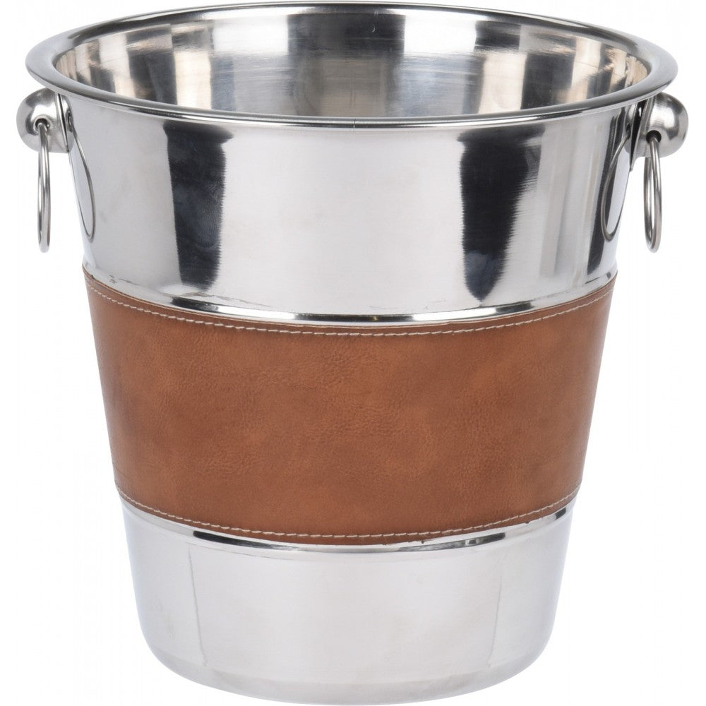 Frapiera Excellent Leather, inox, 21 x 21 cm