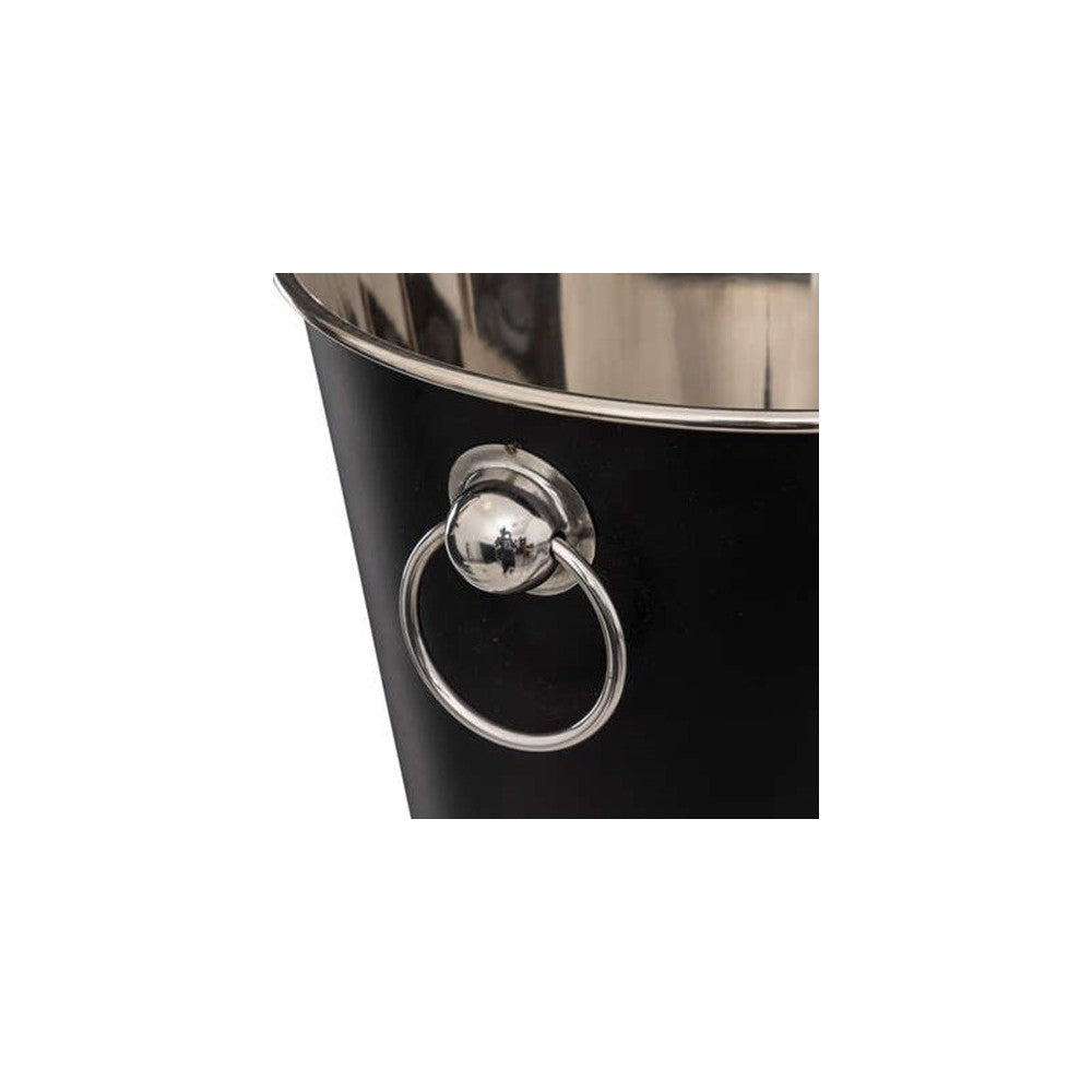 Frapiera SG Black Mango, inox, suport lemn, 21 x 22 cm