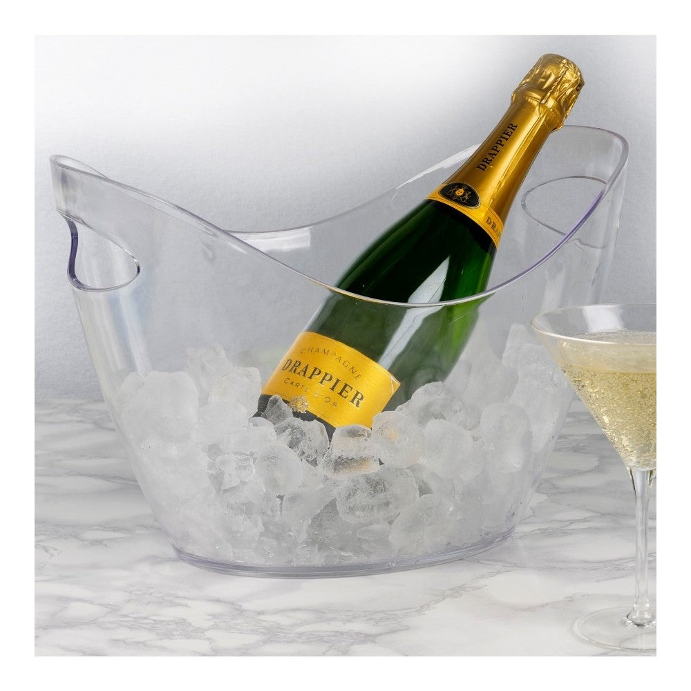 Frapiera sampanie si vin din acril La Disco, 35 x 28 x H24 cm, 820 grame