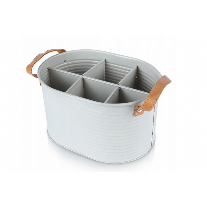 Frapiera Solsbery, metal, Alb, 17.5 x 14 x 24.5 cm