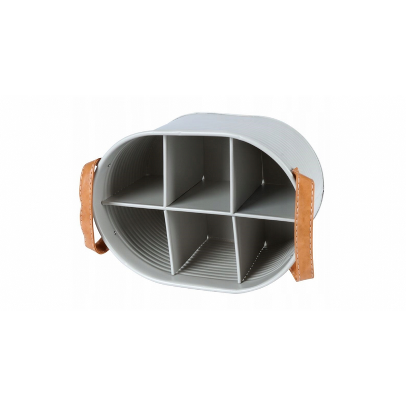 Frapiera Solsbery, metal, Alb, 17.5 x 14 x 24.5 cm