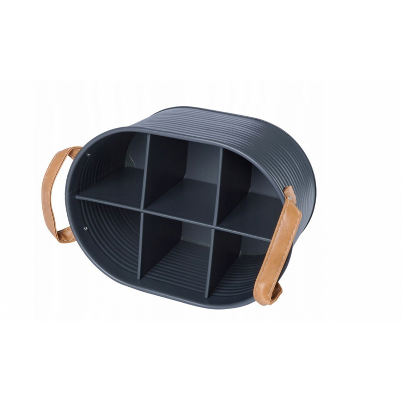 Frapiera Solsbery, metal, negru, 17.5 x 14 x 24.5 cm