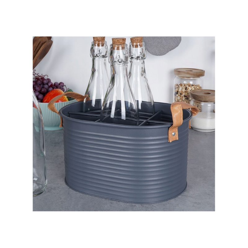 Frapiera Solsbery, metal, negru, 17.5 x 14 x 24.5 cm