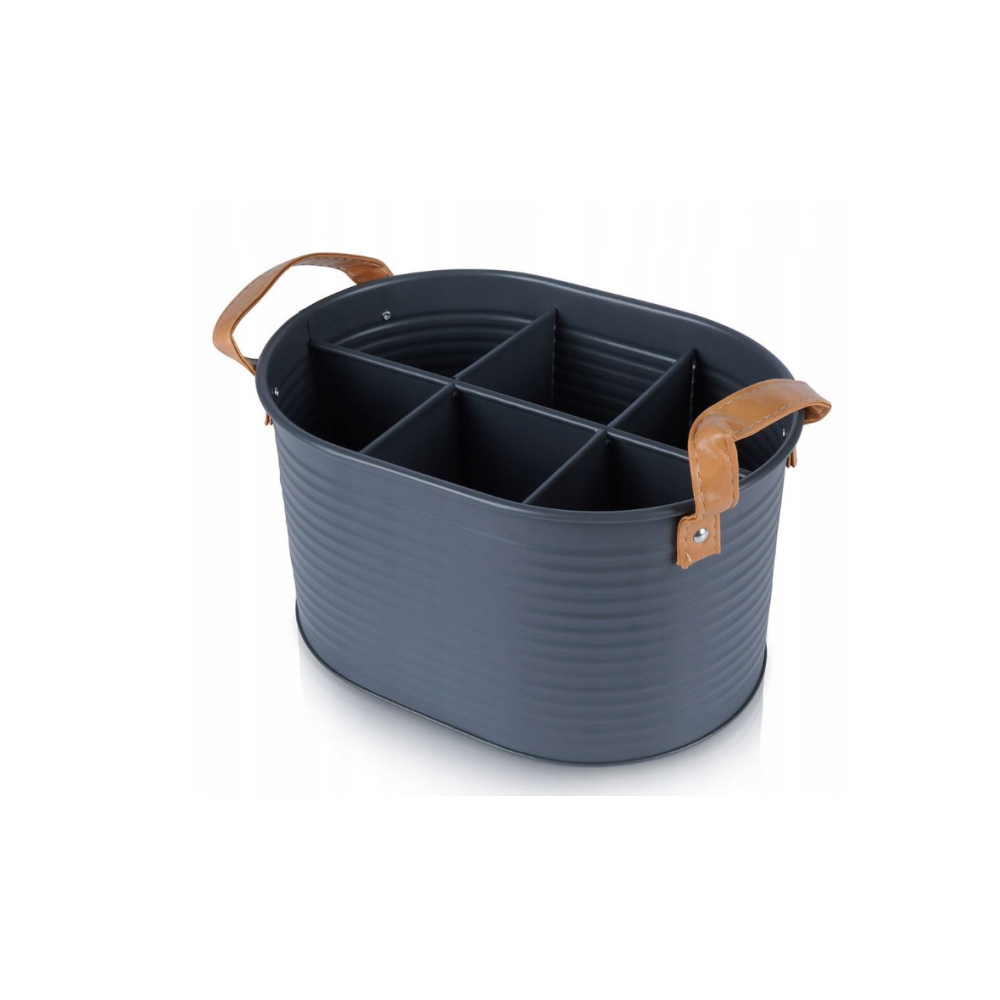 Frapiera Solsbery, metal, negru, 17.5 x 14 x 24.5 cm