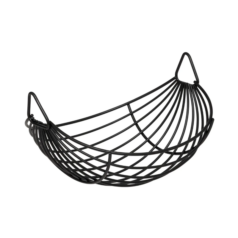 Fructiera Swinf, dubla, metal, black, 34.5 x D. 28 x H. 46 cm