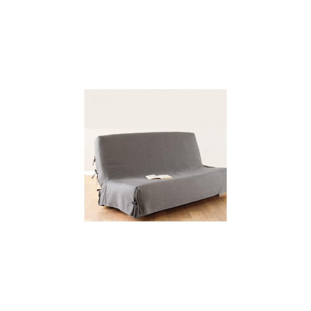 Husa canapea, bumbac, gri, 200x140 cm