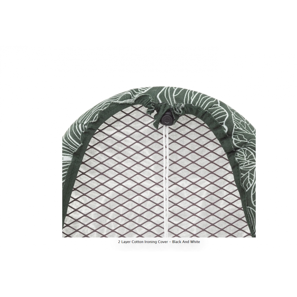 Husa masa calcat Gloers, bumbac, poliester, 2 straturi, 55 x 140 cm
