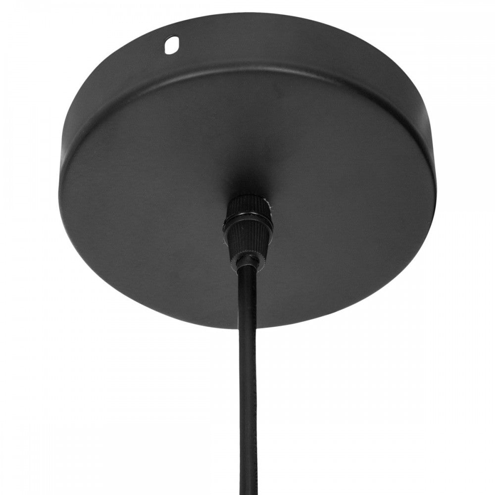 Lustra Kelly, industrial, metal, 69xH18 cm, cablu 80 cm