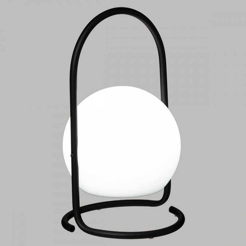 Lampa veioza outdoor Pia, multicolora, suport metalic, 18xH29.5 cm