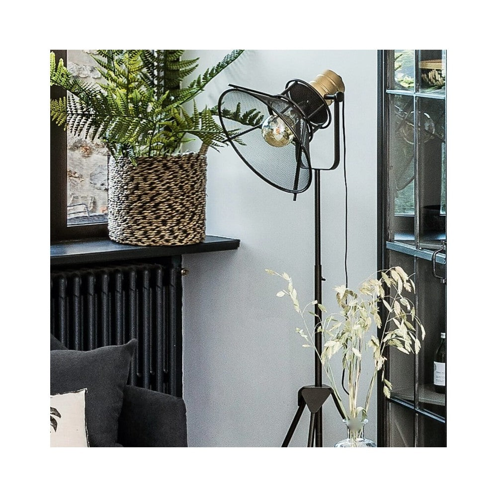 Lampadar Rodo, metal, 58 x 51 x H 146.5 cm, E27, Max 40 W