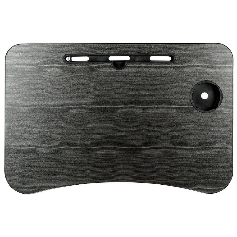 Masa servire in pat Lerny, MDF, metal, 60 x 40 x 28 cm