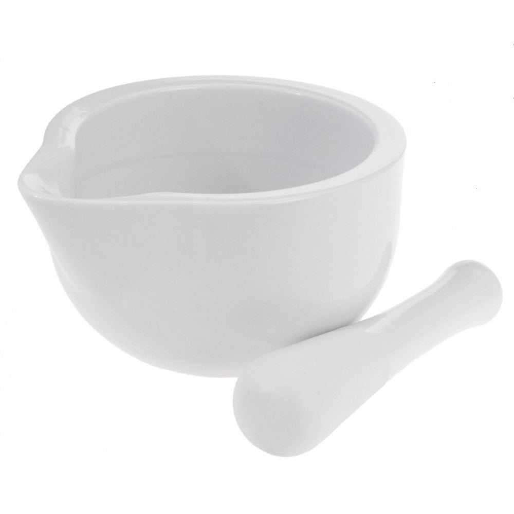 Mojar cu pistil Zmolve, portelan, 11 x 10 cm, 330 ml