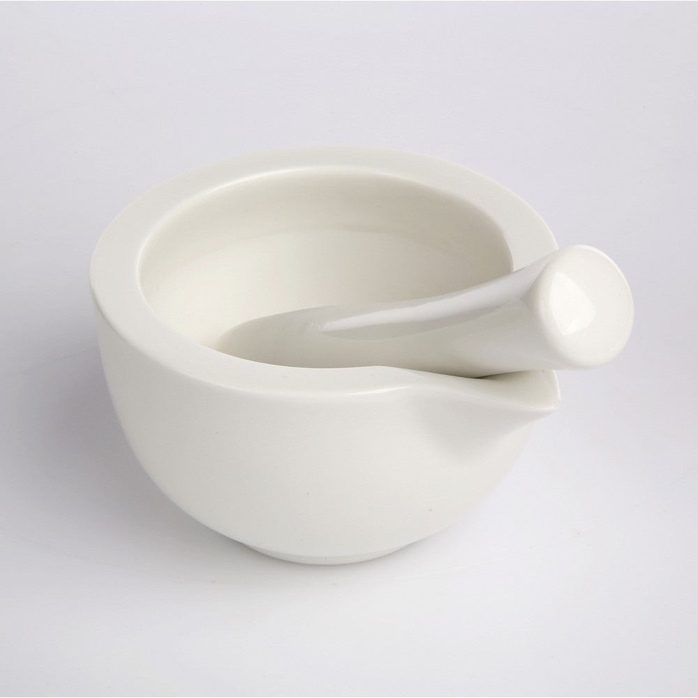 Mojar cu pistil Zmolve, portelan, 11 x 10 cm, 330 ml