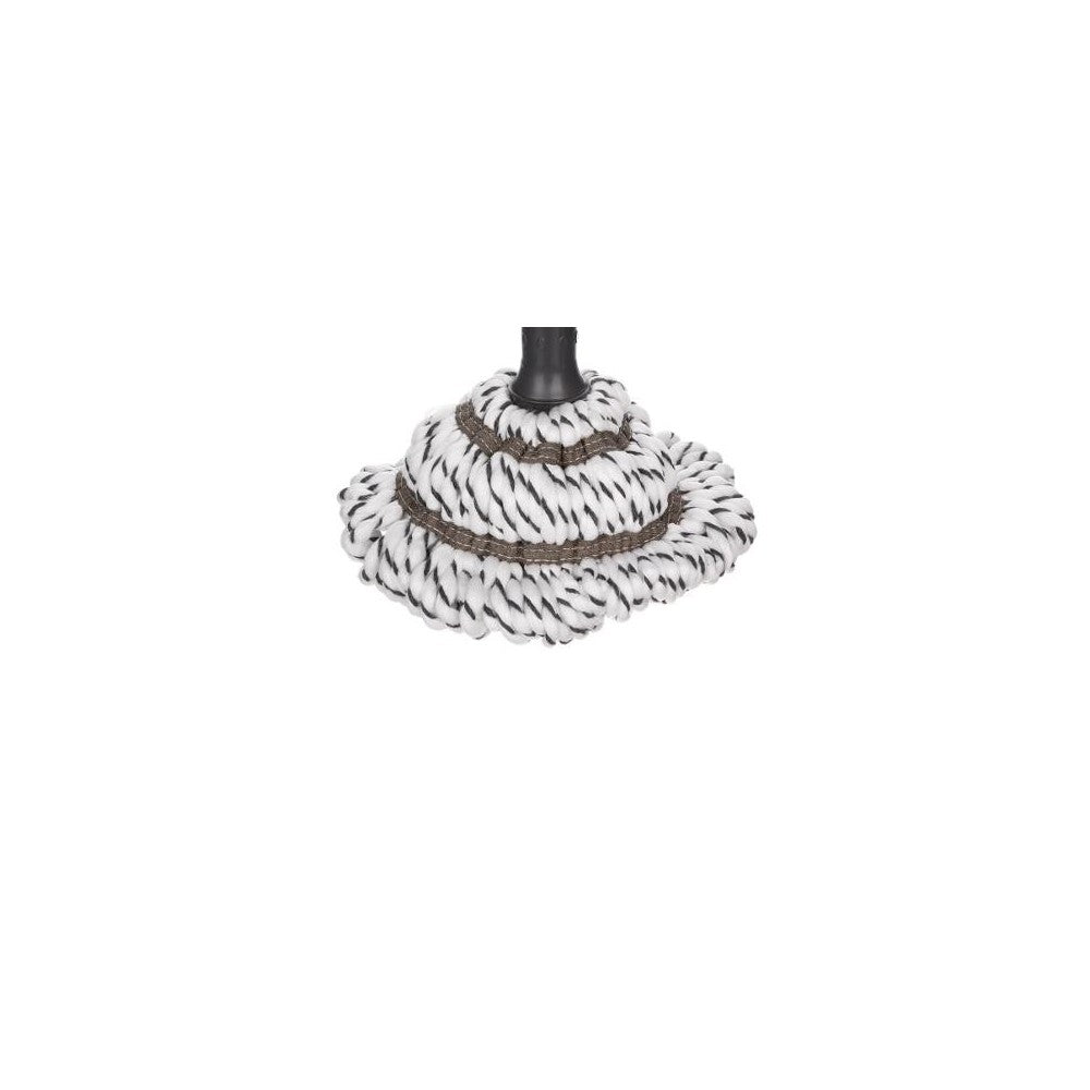 Mop Balai, bumbac, stoarcere prin rasucire, 25 x 130 cm